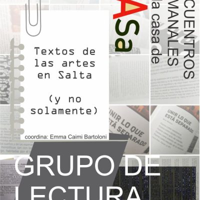 flyer grupo de lectura